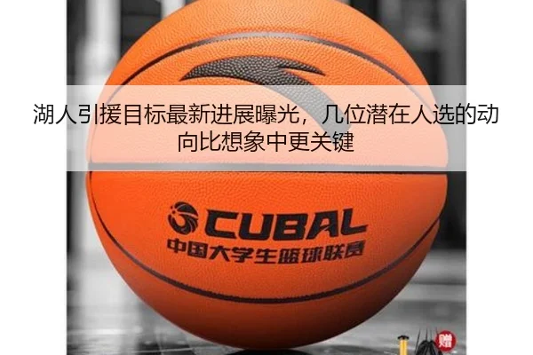 湖人引援目标最新进展曝光，几位潜在人选的动向比想象中更关键